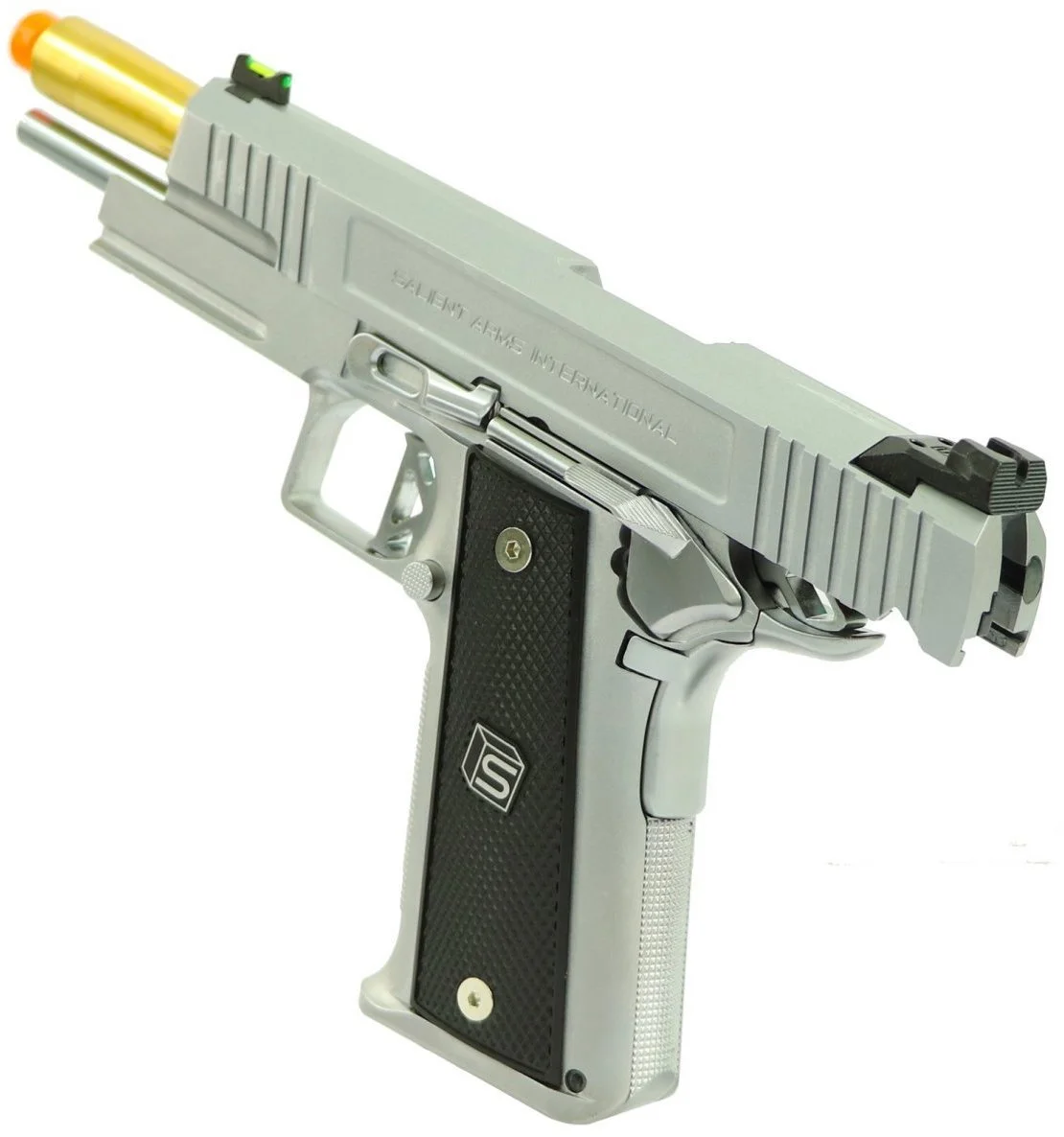 EMG SAI 2011 DS 4.3 CO2 Blowback Airsoft Pistol Table Top Review